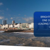 This is a parallax background on a full width row. The row has a separator at the bottom which creates the triangular shape. There are 2 columns in this row. The left column contains nothing and is only in place to take up space. The right column has a drop shadow and a background gradient with a slight opacity. The column also has a border radius applied.